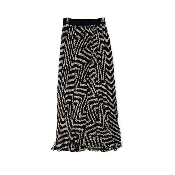 Milly Black Stretch Long Maxi Skirt Women's, Size 4 - Picture 1 of 2